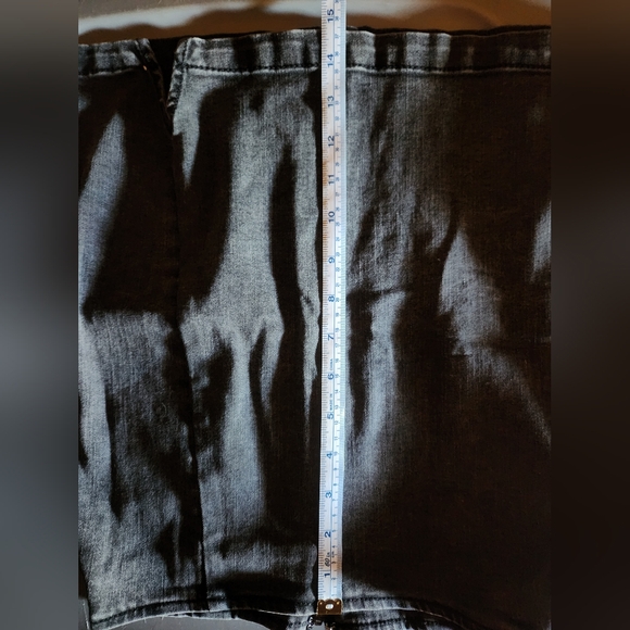 Wild Fable Black Jean Skirt Size 00 - Picture 5 of 6